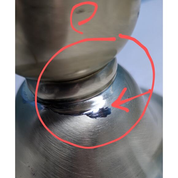 STIFFEL VTG BRASS TABLE LAMP 2 Arms 23" MCM RETRO 50'S CHARM NO SHADES - Picture 10 of 10